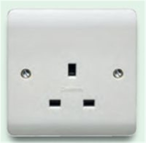 Stylish slim faceplate with curved top and bottom edges. 2-part operation safety shutter system provides additional protection from misuse.

Raised Slim Profile Screwed FaceplateRequires 25mm Back Box Upward Facing Backed-Out Captive Terminal Screws